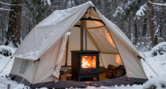 top portable wall tent wood stoves