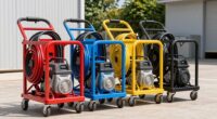top portable wastewater pump carts