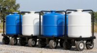 top portable water tank dollies