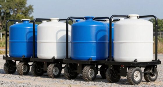 top portable water tank dollies