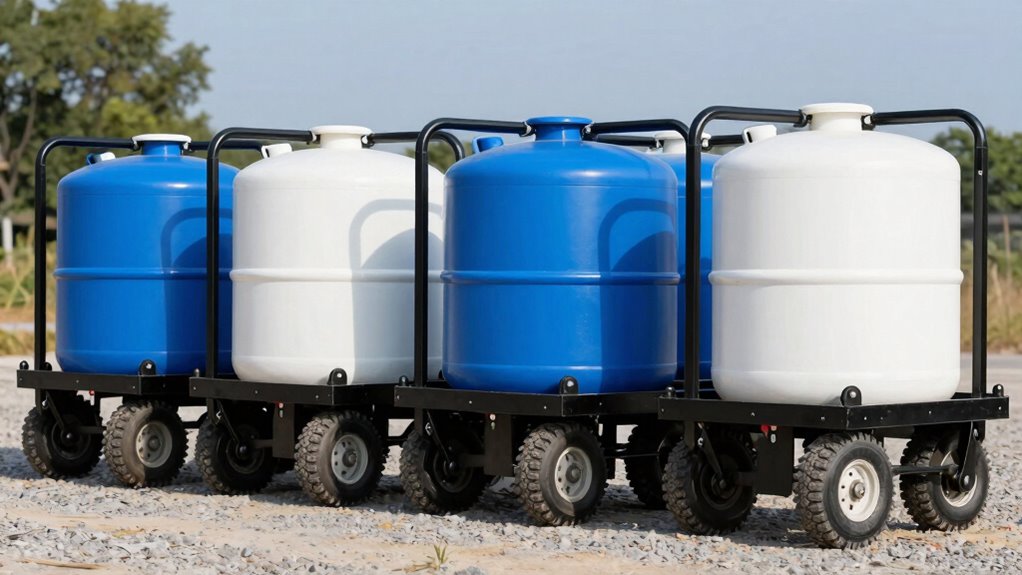 top portable water tank dollies