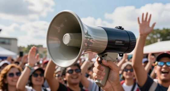 top rechargeable crowd megaphones