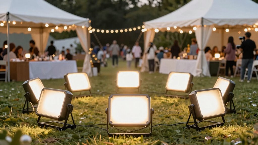 top rechargeable event lighting