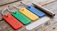 top rental equipment asset tags