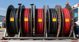 top rugged wastewater hose reels