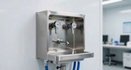 top stainless eyewash stations