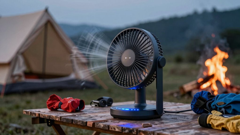 top tent fan choices