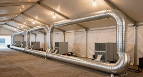 top tent heater ducting kits