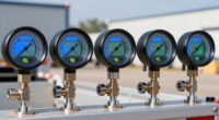 top trailer waste gauges