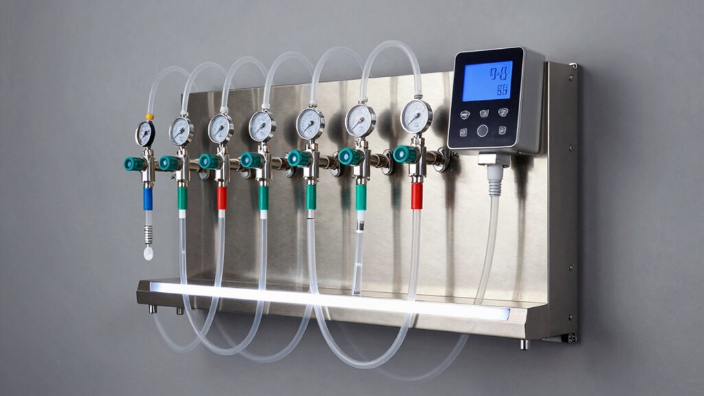 top wall mounted dilution systems