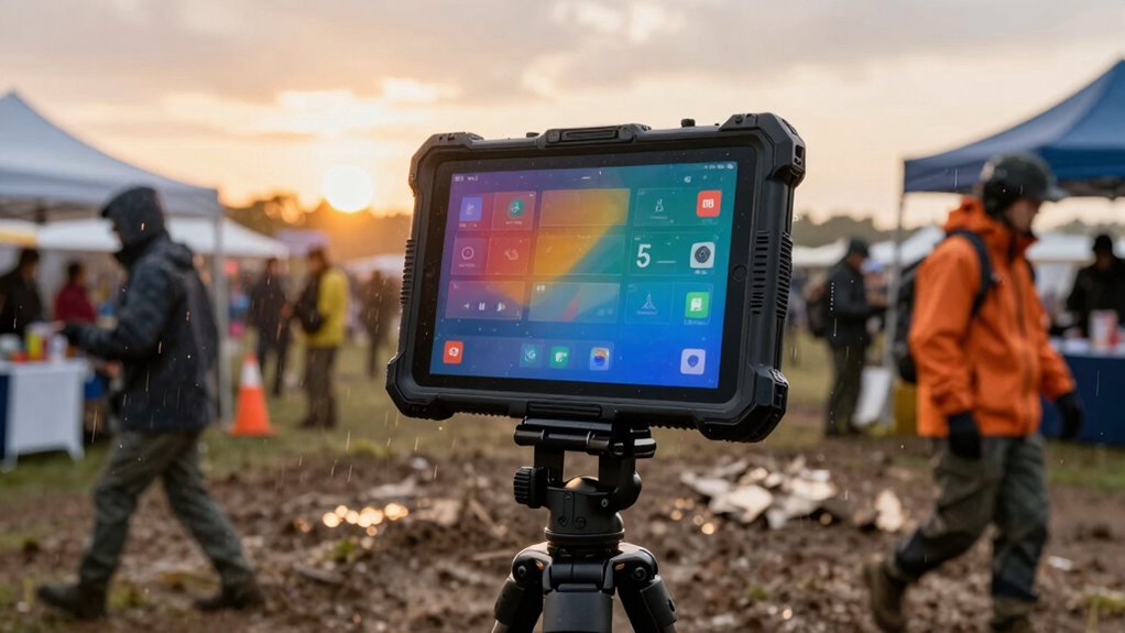 top waterproof event tablets