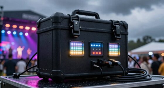 top weatherproof event lighting case