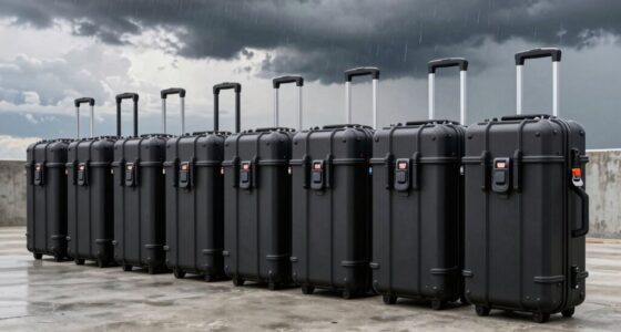 top weatherproof rolling cases