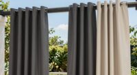 top windproof outdoor curtains