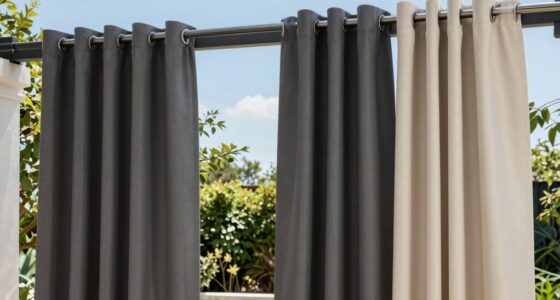top windproof outdoor curtains