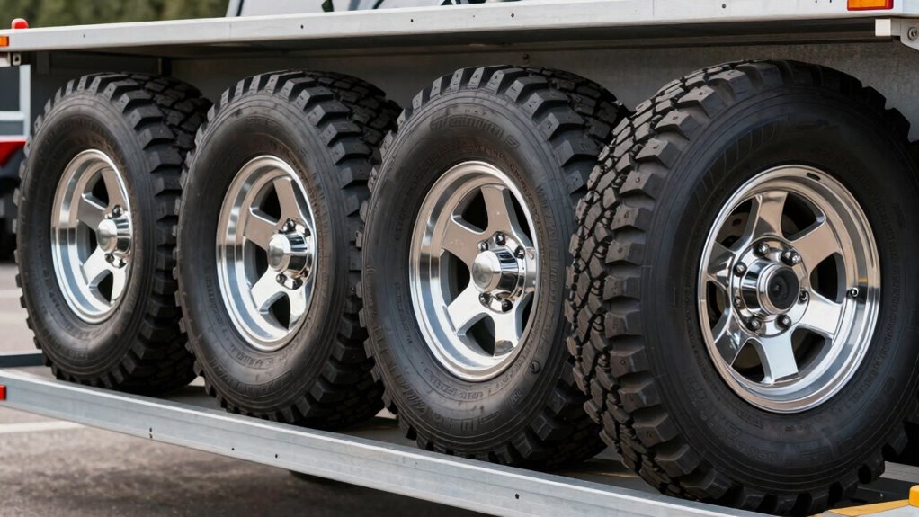trailer tires wheel set considerations
