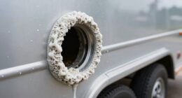 trailer water softening issues