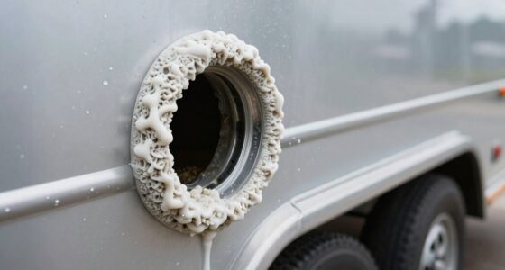 trailer water softening issues