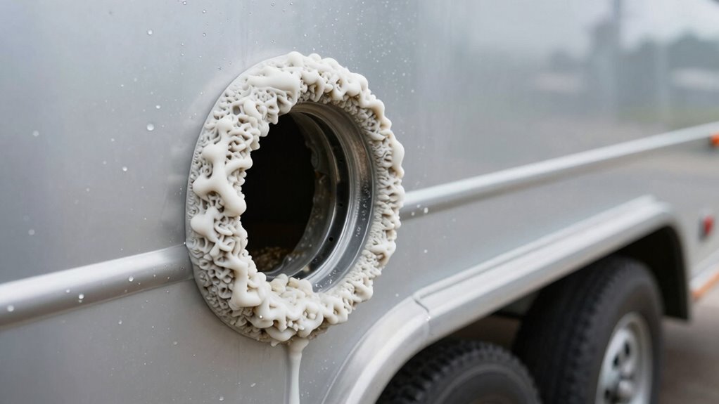 trailer water softening issues