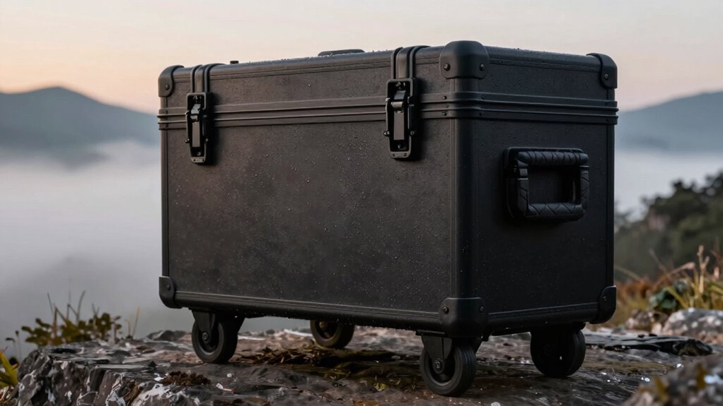 weatherproof rolling equipment case