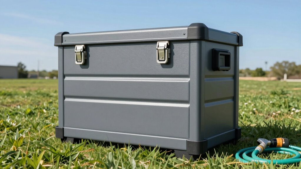 weatherproof storage box considerations
