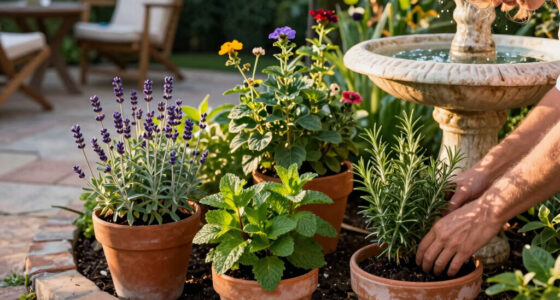 Plant These 8 Herbs Around Your Bird Bath to Encourage More Birds and Deter Pests