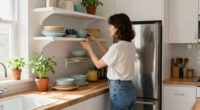 A Couple Gave Their Tiny Rental's Cold Kitchen a Major Makeover