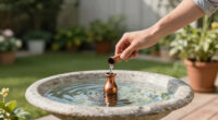 A Heatwave Can Spoil Bird Bath Water Fast – This Simple Copper Trick Keeps It Fresher for Longer