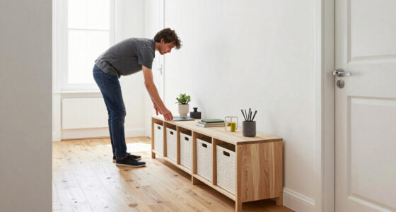 An IKEA HEMNES Hack Added So Much Storage To A Bland Hallway