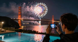 Golden Gate Bridge Fireworks