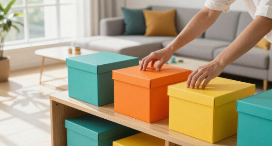 I Added Pops Of Color And Storage To My Living Room — It Feels So Much Bigger