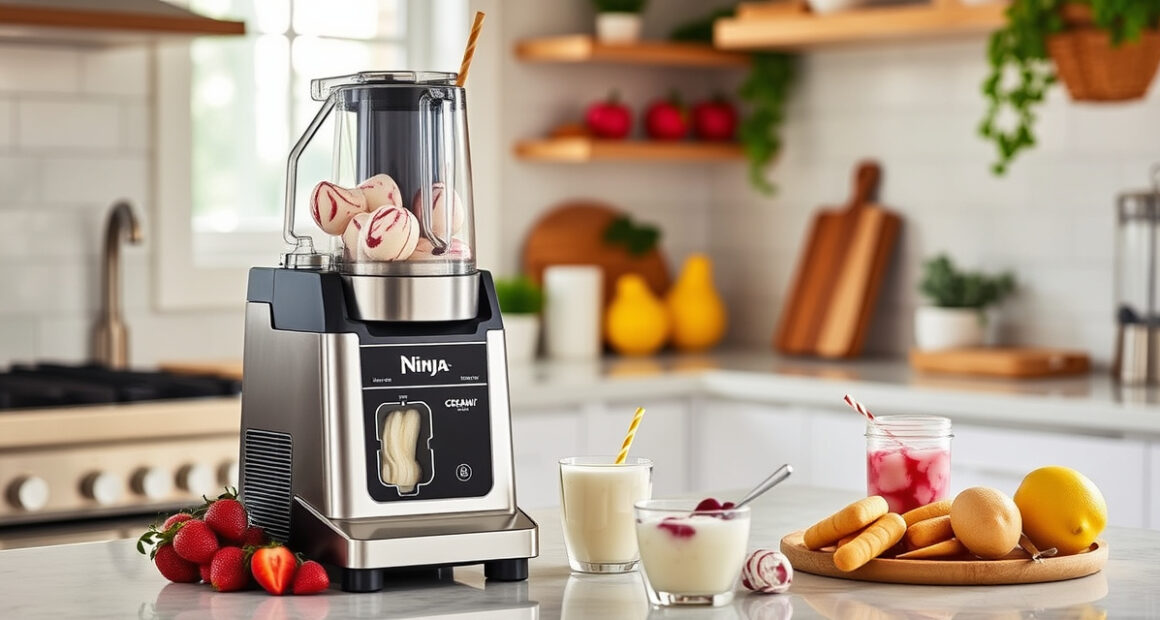 Make Delicious Summer Soft Serve with Ninja NC701 CREAMi Swirl