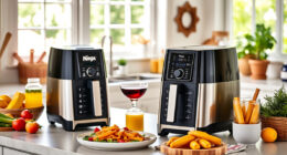 Summer Grilled Veggie Fries with Ninja Foodi DualZone Air Fryer