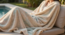 This Luxuriously Soft Blanket Is Just Like That Insta-Famous Option, But Less Expensive (And Comes In Stripes!)