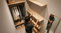 A Couple Turned A Pass-Through Space Into The Most Functional Dressing Room