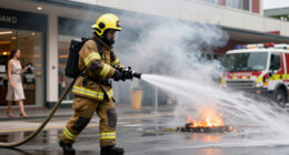 Firefighters Extinguish Blaze At Botany Town Centre In East Auckland - 1News