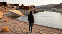 Hoover Dam Reservoir Ghost Town