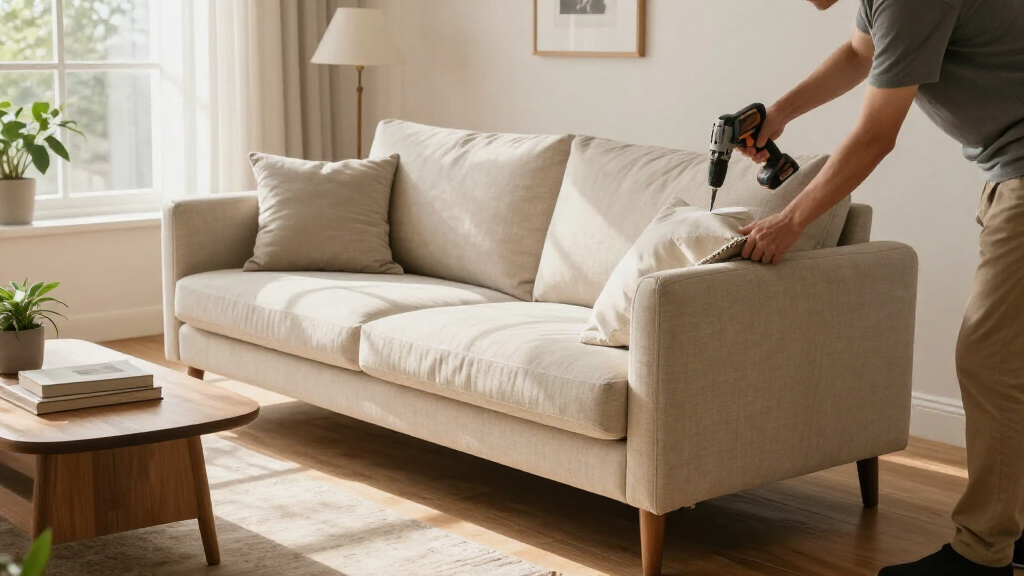 I Tried A Custom Sofa From Benchmade Modern And Couldn't Believe The Results