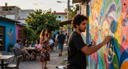 Santiago Launches Colorful Urban Renewal Initiative