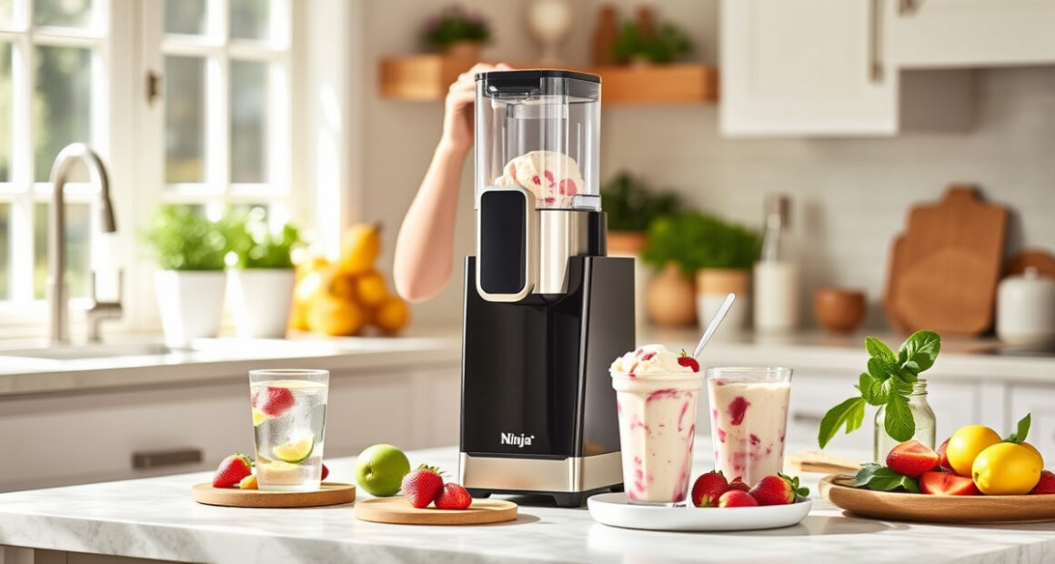 Host Effortless Pool Parties with the Ninja CREAMi 7-in-1 Ice Cream Maker