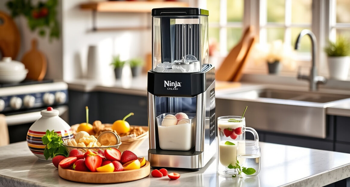 Host Effortlessly with the Ninja CREAMi Deluxe Ice Cream Maker This Summer