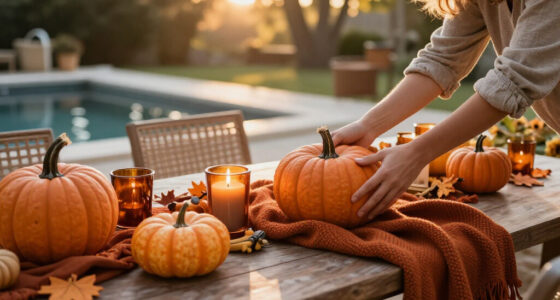 How To Make Orange Fall Decor Look Cozy, Not "Tacky"