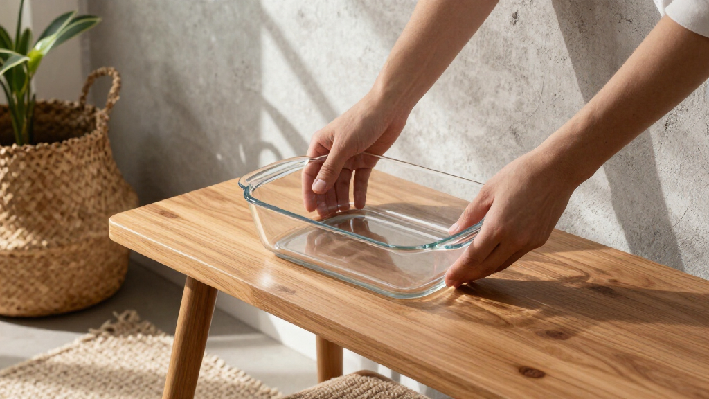 I Put A Pyrex Baking Dish In My Entryway, And It’s So Sleek And Functional