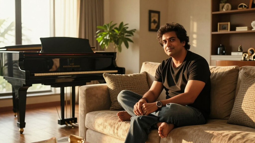 Inside Actor-Comedian Sunil Grover's Rs 2.5 Crore Mumbai Apartment With A Piano, City Views, Handpainted Walls - NDTV