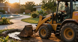 Leak And Tractor-loader-backhoe Shortage Creates Restricted Access To Waterfall Hills Retirement Estate - The Citizen