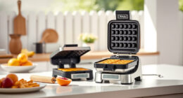 Ninja Belgian Waffle Maker Pro: Perfect Summer Waffles with Ease