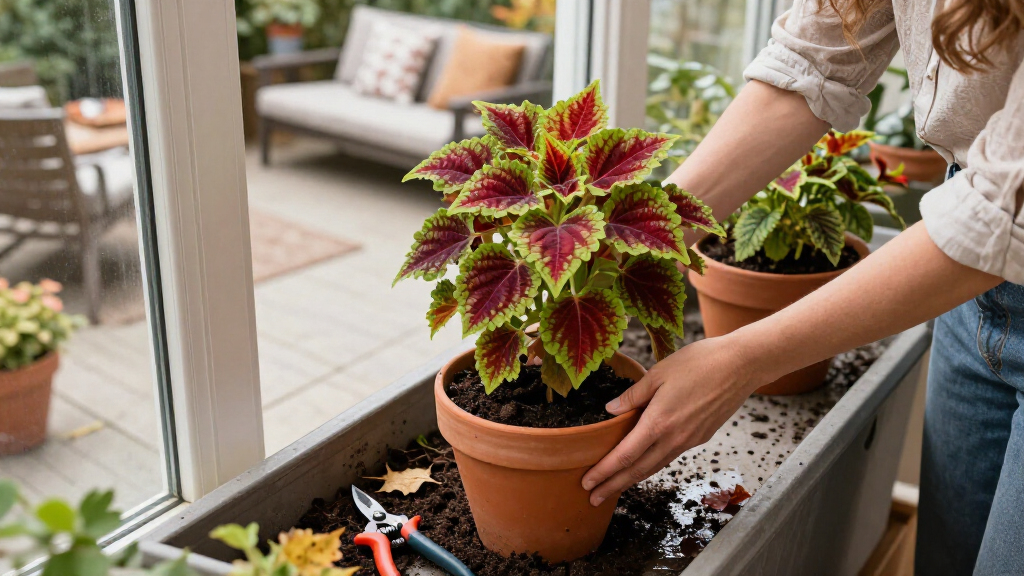 How To Save Your Coleus Before The First Frost