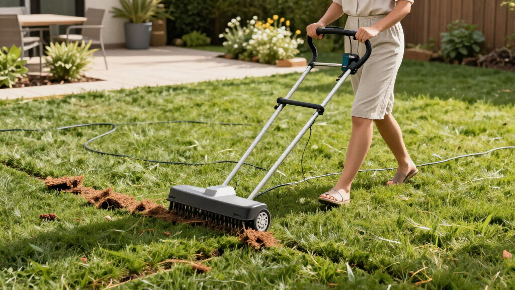 I Scarified My Lawn In Under 20 Minutes With This Electric Tool – And Now I'll Never Go Back To Doing It Manually