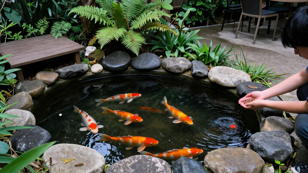 Jennifer Aniston’s Koi Pond Is The Dreamy Garden Luxury You Can Copy On A Small Scale – Fish Optional