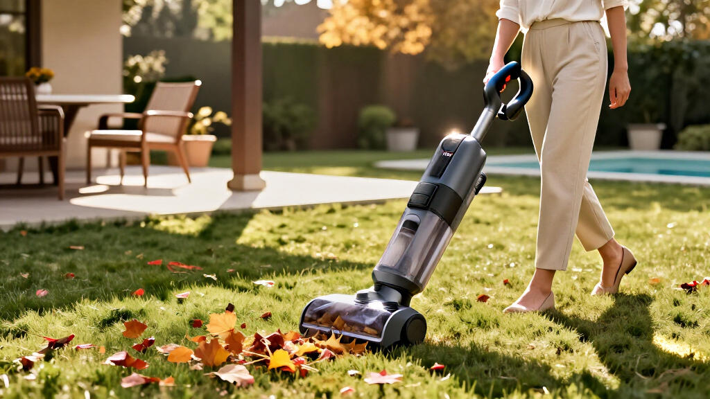 The Cordless FLYMO EasiBlowVac Cleared My Lawn In 10 Minutes – And Mulches Leaves At The Same Time